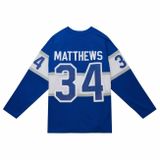 Mitchell &amp; Ness Toronto Maple Leafs #34 Auston Matthews NHL Contennial Classic Jersey blue/white