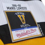 Mitchell &amp; Ness Pittsburgh Penguins #66 Mario Lemieux NHL Dark Jersey black