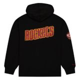 Mitchell &amp; Ness sweatshirt Houston Rockets NBA Team OG Fleece 2.0 black