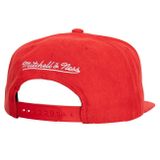 Mitchell &amp; Ness snapback Chicago Bulls Sweet Suede Snapback red