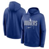 Nike Sweatshirt Men&#039;s MLB Club Slack Fleece Hood Los Angeles Dodgers rush blue