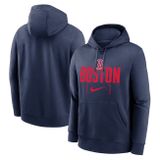 Nike Sweatshirt Men&#039;s MLB Club Slack Fleece Hood Boston Red Sox midnight navy