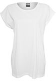 Urban Classics Ladies Extended Shoulder Tee white