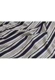 Urban Classics Ladies Rib Stripe Cropped Top navy/white/grey