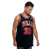 Mitchell &amp; Ness Chicago Bulls #33 Scottie Pippen black Swingman Jersey