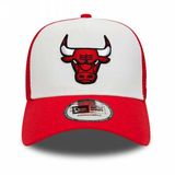 New Era 940 Af Trucker NBA Team Clear Black Chicago Bulls cap White Red