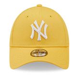 Kids New Era 9Forty YOUTH Essendial MLB New York Yankees League Yellow White cap Adjustable
