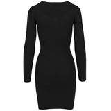 Urban Classics Ladies Cut Out Dress black