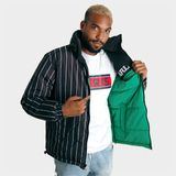 Karl Kani Retro Block Reversible Puffer Jacket green/black/white
