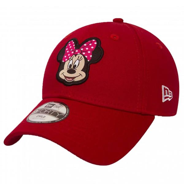 New Era Minnie Mouse Pink Disney Kids Character 9Forty Strapback Cap Child Kind