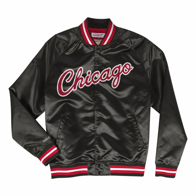 Chicago Bulls Varsity Black Leather Jacket