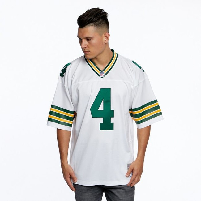 Mitchell & Ness jersey Green Bay Packers #3 Brett Favre white NFL Legacy  Jersey