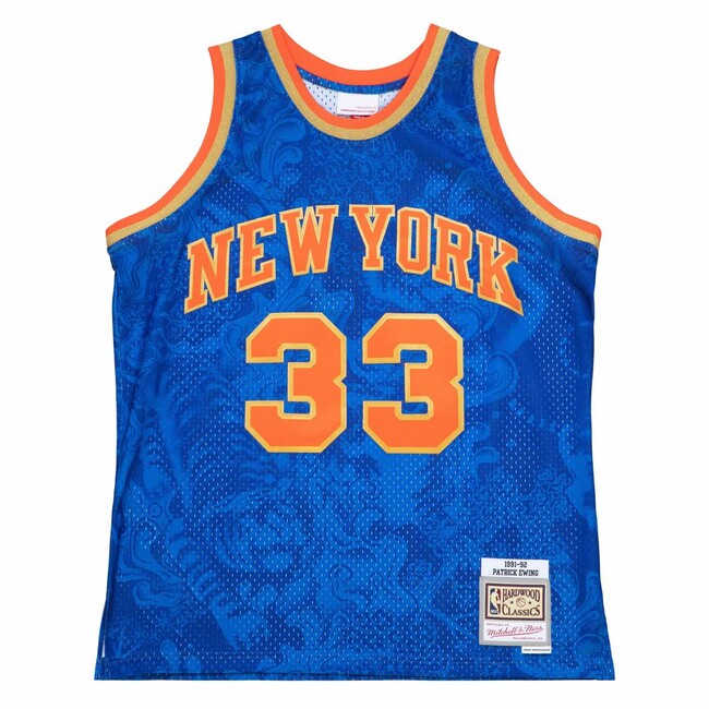 Mitchell & Ness New York Knicks #33 Patrick Ewing CNY 4.0 Swingman
