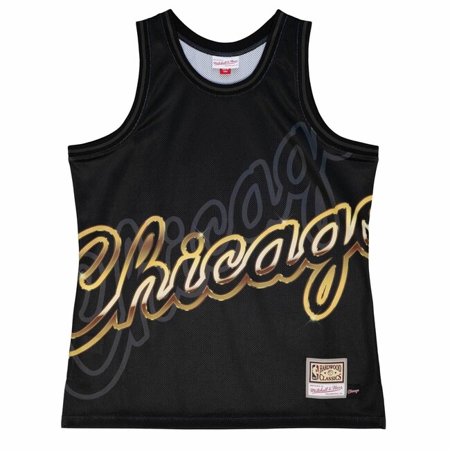 gold chicago bulls shirt