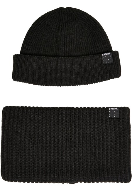 Mr. Tee Error Knit Set black - Gangstagroup.com - Online Hip Hop Fashion  Store
