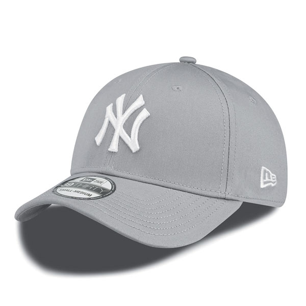 New Era 39Thirty League Cap Grey-White NY Yankees 
