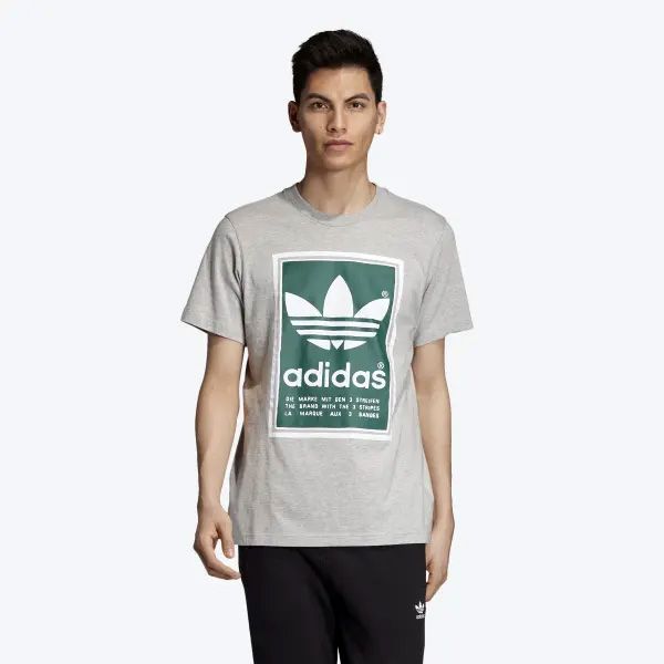 Risikabel bryst kighul Adidas Filled Label Tee Grey - Gangstagroup.com - Online Hip Hop Fashion  Store