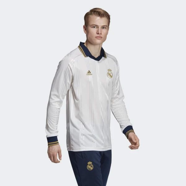 Adidas Real Madrid Tee White - Gangstagroup.com - Online Hip Hop Fashion Store