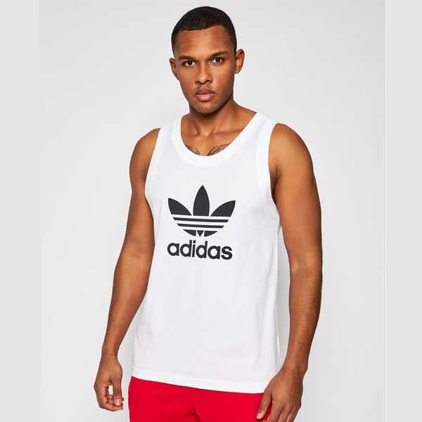 Adidas Trefoil Top White - Gangstagroup.com - Online Hip Hop Store