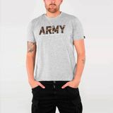 Alpha Industries Army Camo T-shirt Grey