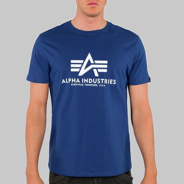 Alpha Industries Basic T-Shirt Blue
