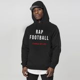 Rap & Football Hoodie Black