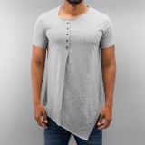 Just Rhyse Button T-Shirt Grey