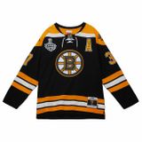 Mitchell & Ness Boston Bruins #37 Patrice Bergeron NHL Stanley Cup Jersey black/yellow