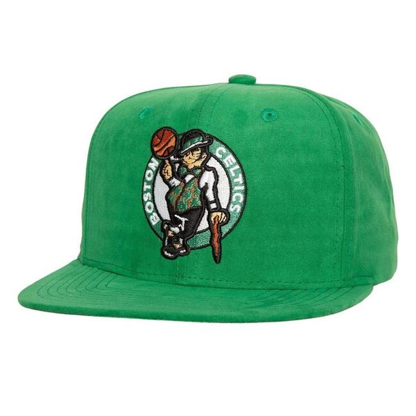 Mitchell & Ness snapback Boston Celtics Sweet Suede Snapback green