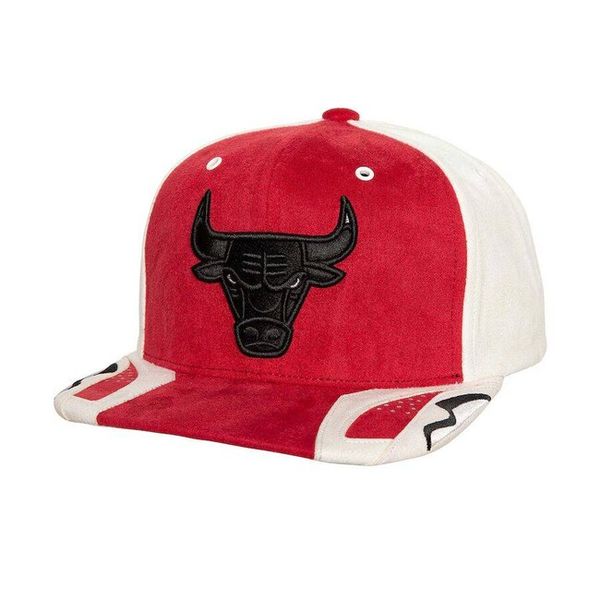 Mitchell & Ness snapback Chicago Bulls Day 6 Snapback white/red