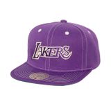 Mitchell & Ness snapback Los Angeles Lakers Contrast Natural Snapback purple