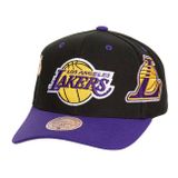 Mitchell & Ness snapback Los Angeles Lakers Overbite Pro Snapback black