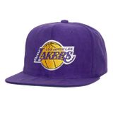Mitchell & Ness snapback Los Angeles Lakers Sweet Suede Snapback purple