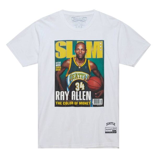 Mitchell & Ness T-shirt Ray Allen NBA Slam Tee white