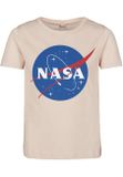 Mr. Tee Kids NASA Insignia Short Sleeve Tee pink
