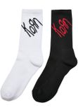 Mr. Tee Korn Socks 2-Pack black/white