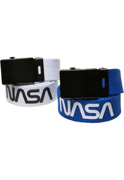 Mr. Tee NASA Belt Kids 2-Pack white/blue