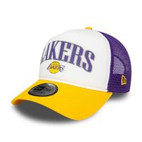 New Era 940 Af Trucker NBA Team Retro Lakers Purple