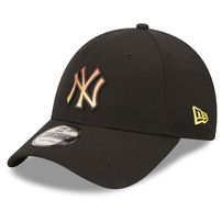 New Era 9FORTY MLB Gradient Infill NY Yankees Black Orange