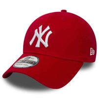 New Era 9Forty MLB League Basic NY Yankees Scarlet White
