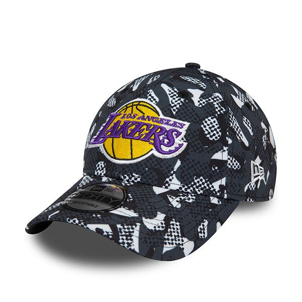 New Era 9Forty NBA Seasonal Print Lakers cap