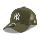 New Era A-Frame Trucker NY Yankees Khaki