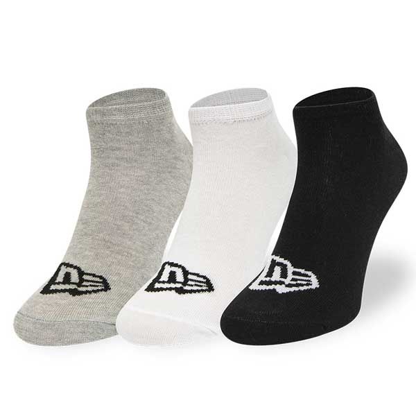 New Era Flag Flag sneaker 3pack socks White Grey Black Unisex