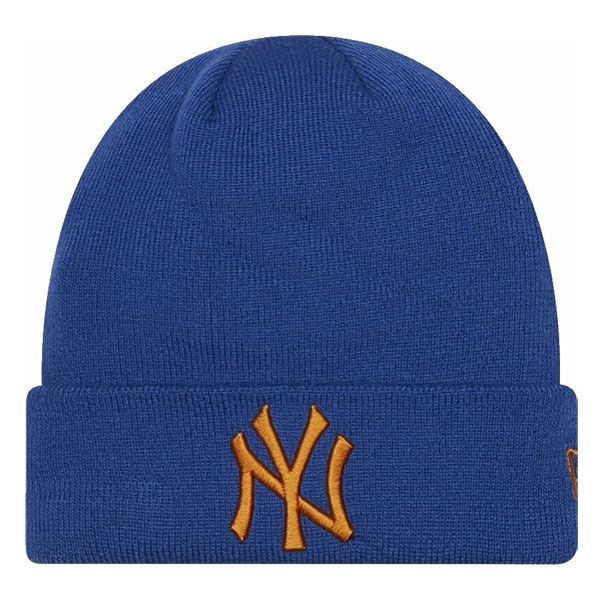 NEW ERA MLB NY Yankees League essential Cuff Beanie Blue