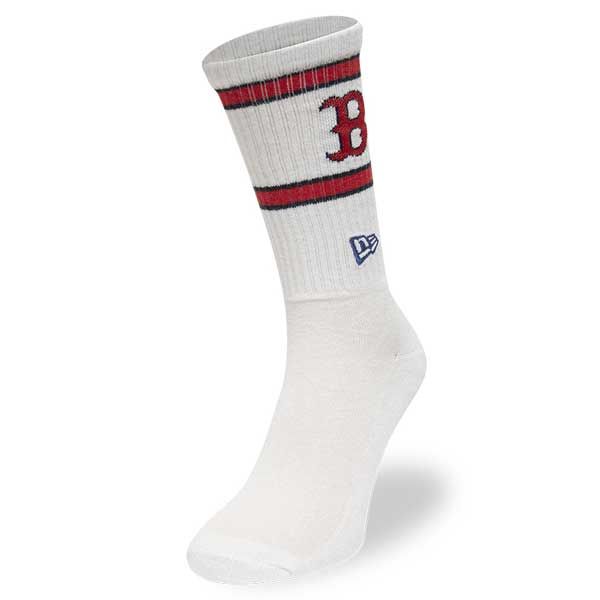 New Era MLB Premium Boston Red Sox socks White