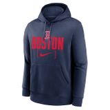 Nike Sweatshirt Men's MLB Club Slack Fleece Hood Boston Red Sox midnight navy