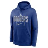 Nike Sweatshirt Men's MLB Club Slack Fleece Hood Los Angeles Dodgers rush blue