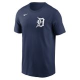 Nike T-shirt Men's Fuse Wordmark Cotton Tee Detroit Tigers midnight navy