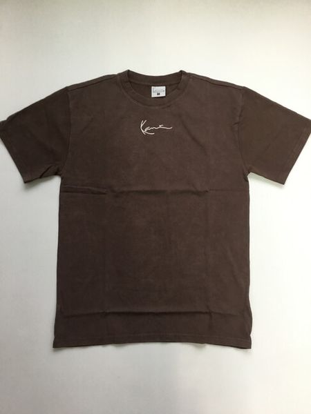 T-shirt Karl Kani Small Signature Washed Heavy Jersey Landscape Tee brown