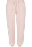 Urban Classics Girls Collage Contrast Sweatpants pink/white/pink